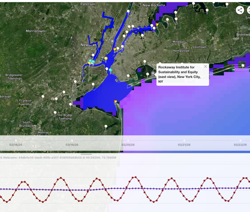 Coastal Flood Watch Map
