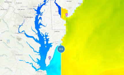 Water Temperature Regional vs. Global Layer